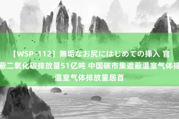 【WSP-112】無垢なお尻にはじめての挿入 官宣！年遮蔽二氧化碳排放量51亿吨 中国碳市集遮蔽温室气体排放量居首