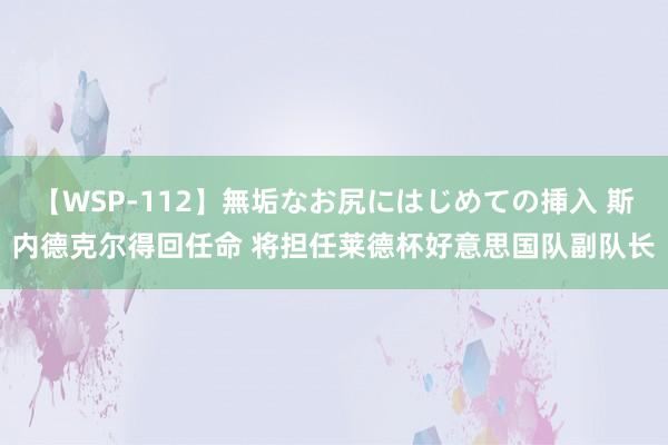 【WSP-112】無垢なお尻にはじめての挿入 斯内德克尔得回任命 将担任莱德杯好意思国队副队长